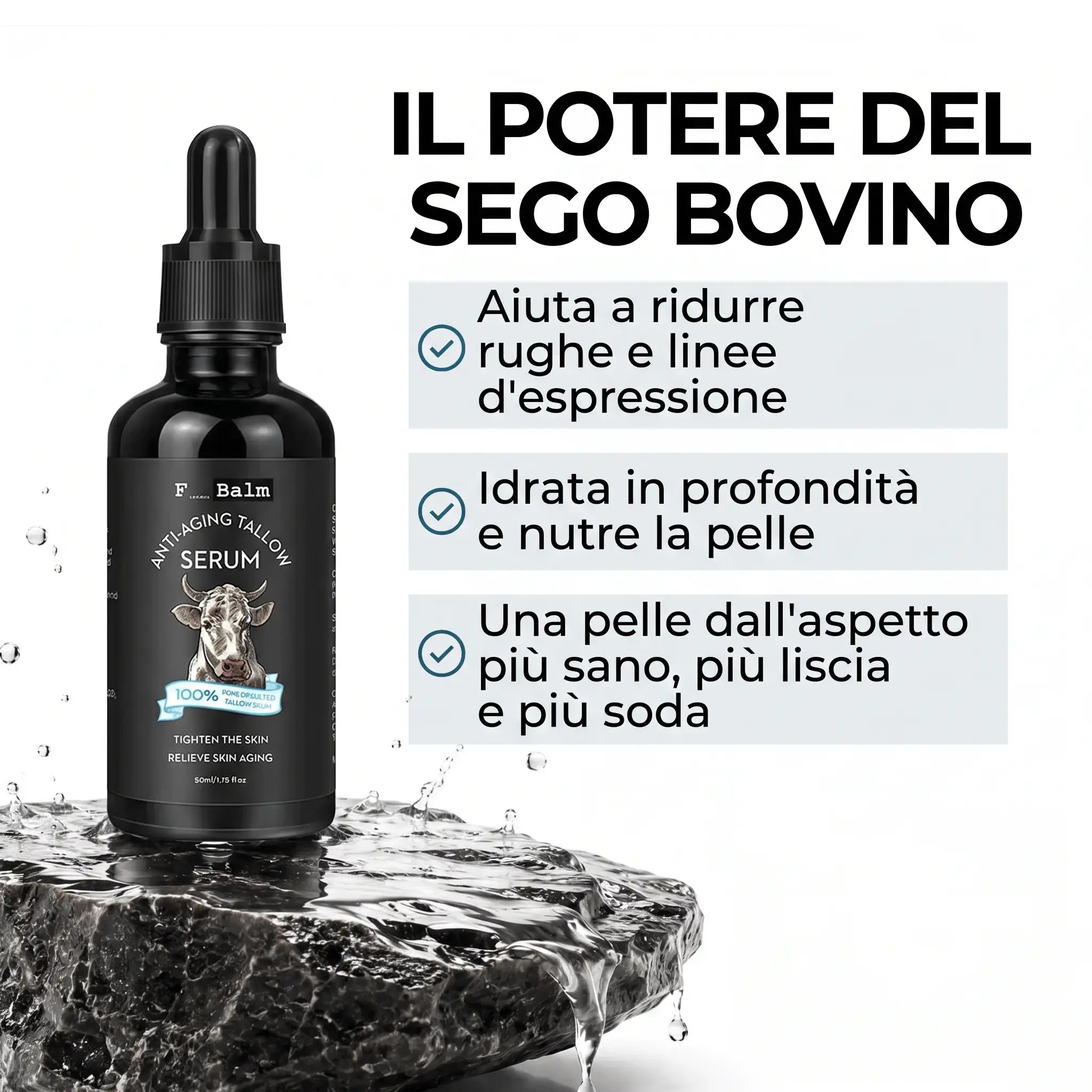 F-Balm Siero Antietà al Sego Grass-Fed