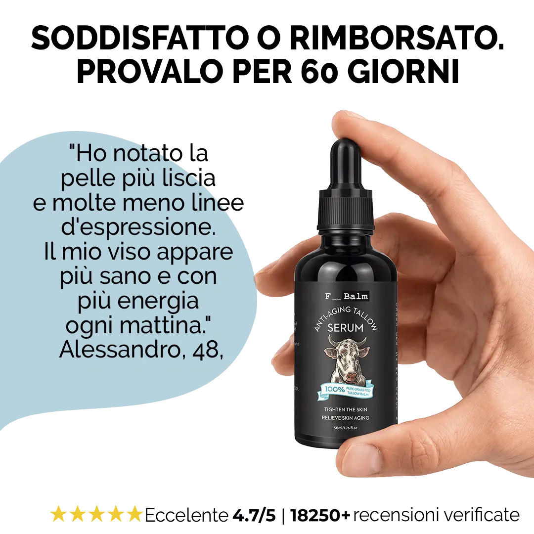 F-Balm Siero Antietà al Sego Grass-Fed